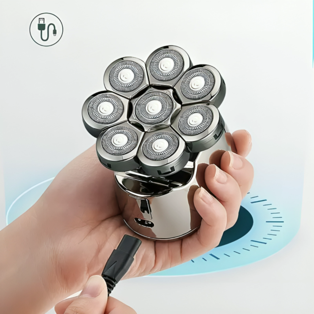 6 in 1 Electric Rotary Shaver