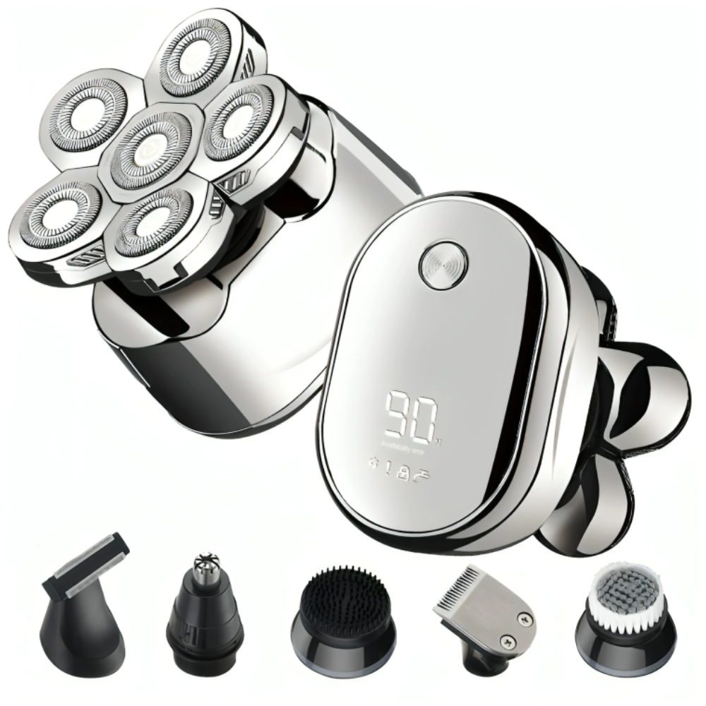 6 in 1 Electric Rotary Shaver