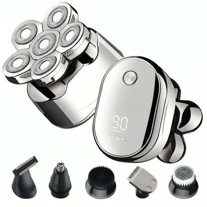 6 in 1 Electric Rotary Shaver